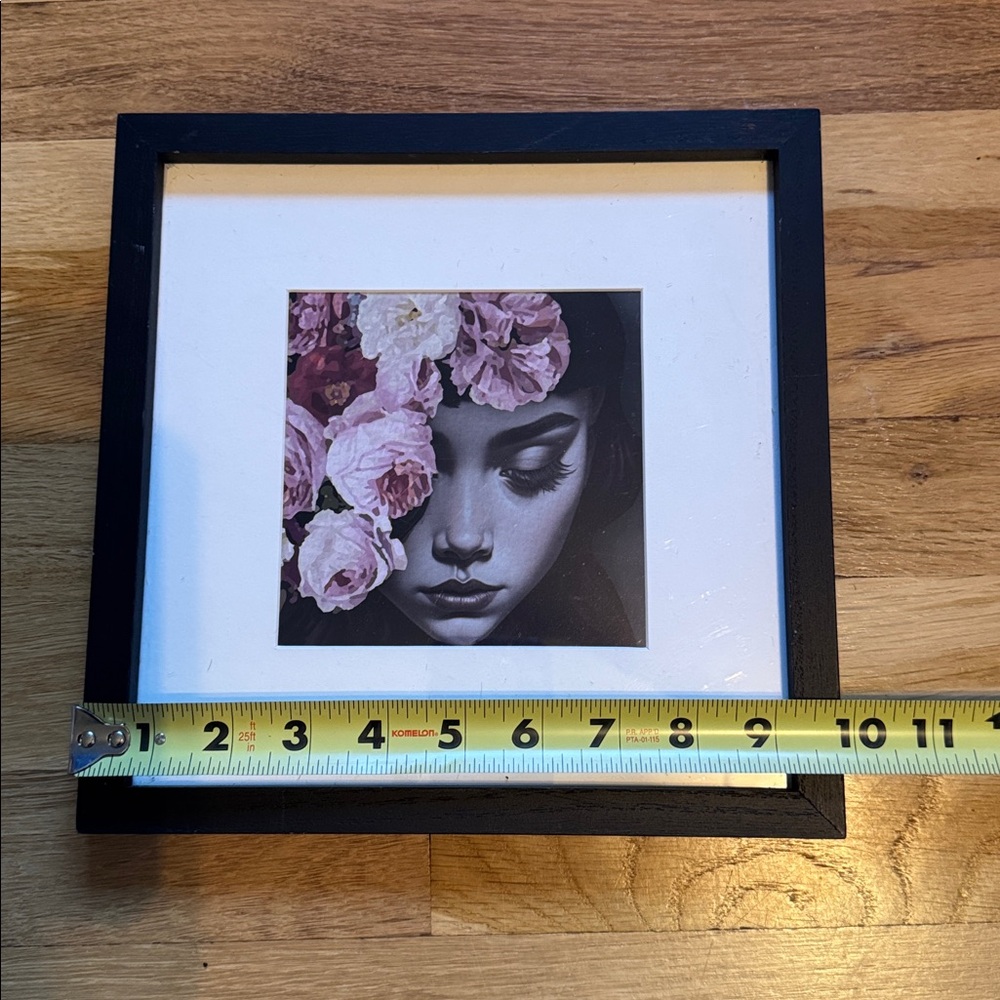 NWT Ashland Nevermore Framed Floral Portrait Art - Picture 3 of 5
